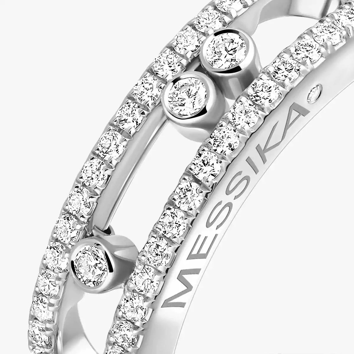 [Renovia Jewelry] Baby Move Gold Diamond Pave_ Ring