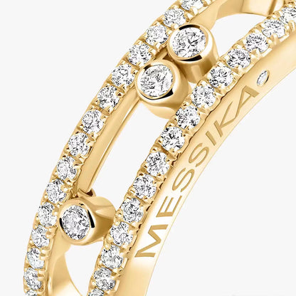 [Renovia Jewelry] Baby Move Gold Diamond Pave_ Ring