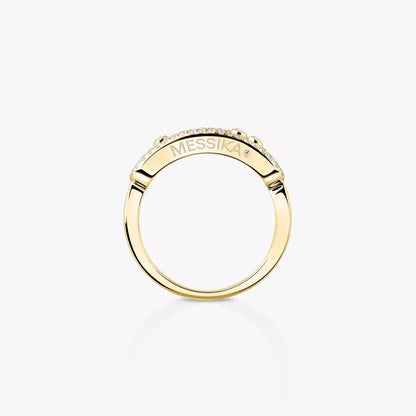 [Renovia Jewelry] Baby Move Gold Diamond Pave_ Ring