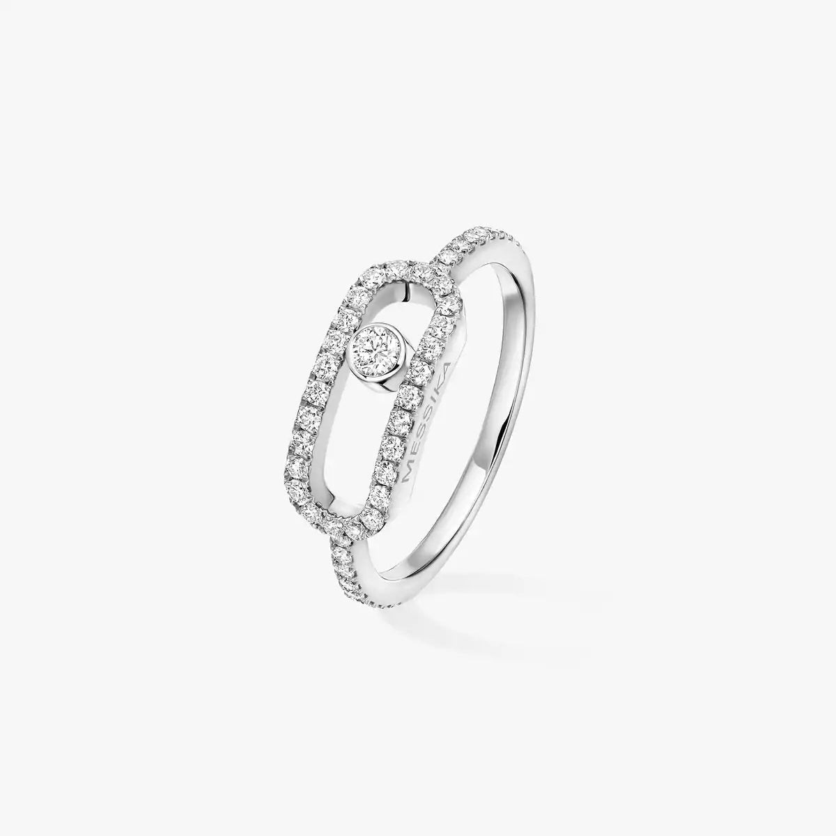 [Renovia Jewelry]Move Uno Diamond Ring in Gold