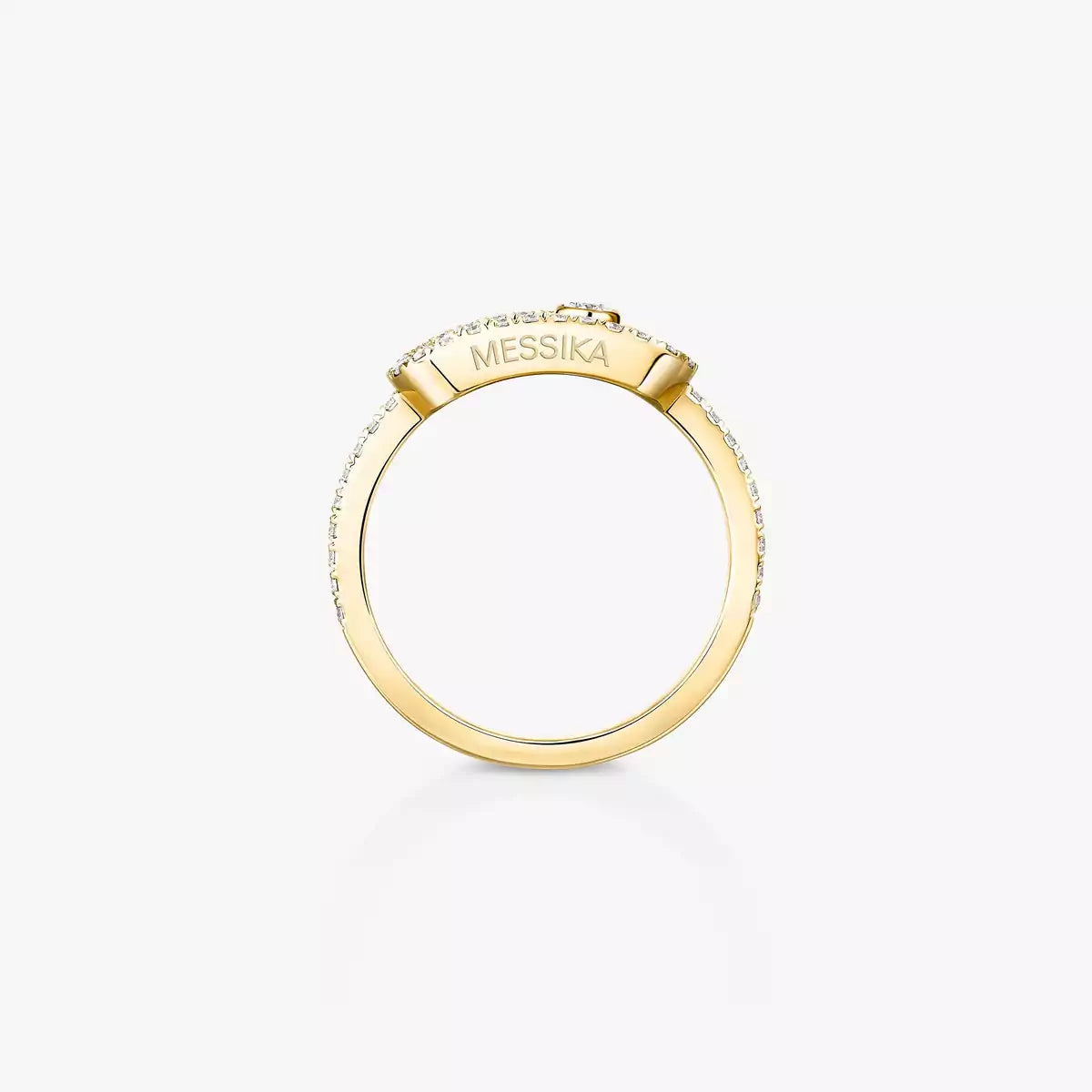 [Renovia Jewelry]Move Uno Diamond Ring in Gold