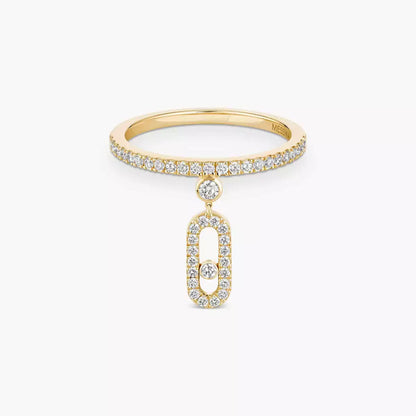 [Renovia Jewelry]Move Uno Diamond Ring