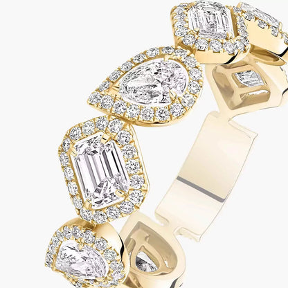 [Renovia Jewelry]Diamond Wedding Ring My Twin