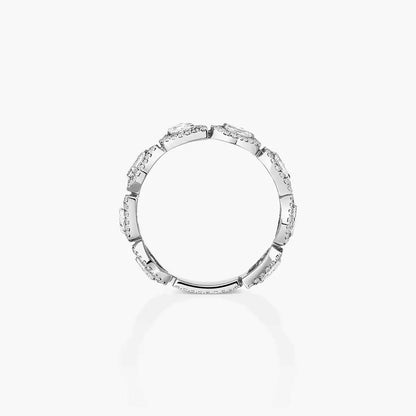 [Renovia Jewelry]Diamond Wedding Ring My Twin