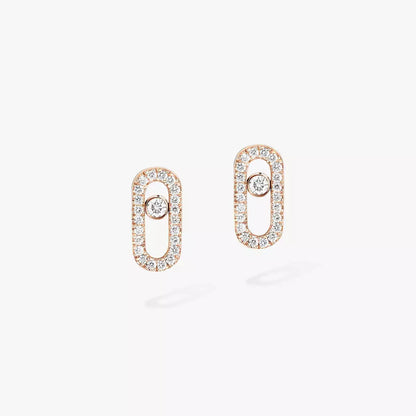 [Renovia Jewelry]Move Uno Diamond Earrings
