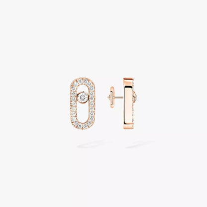 [Renovia Jewelry]Move Uno Diamond Earrings