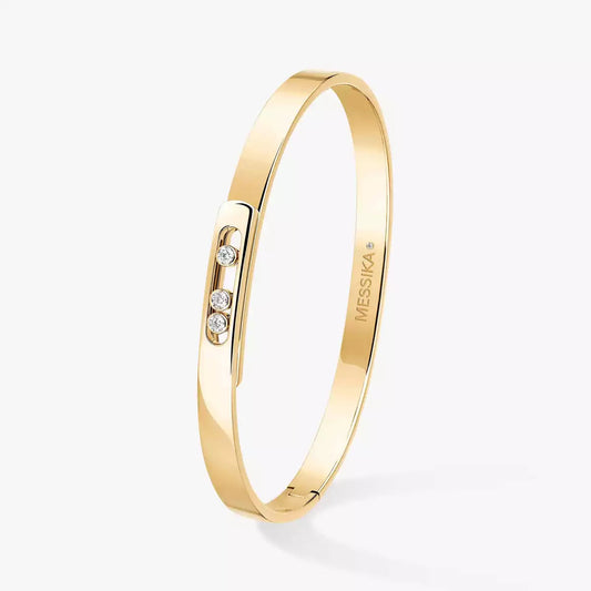 [Renovia Jewelry]Move Noa Diamond Bangle Bracelet