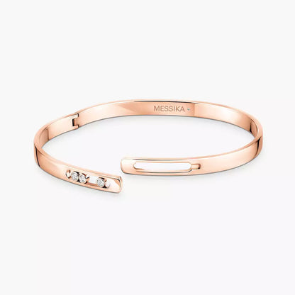 [Renovia Jewelry]Move Noa Diamond Bangle Bracelet