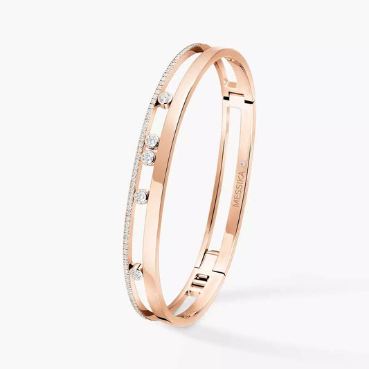 [Renovia Jewelry]Move Romane Diamond Bangle Bracelet