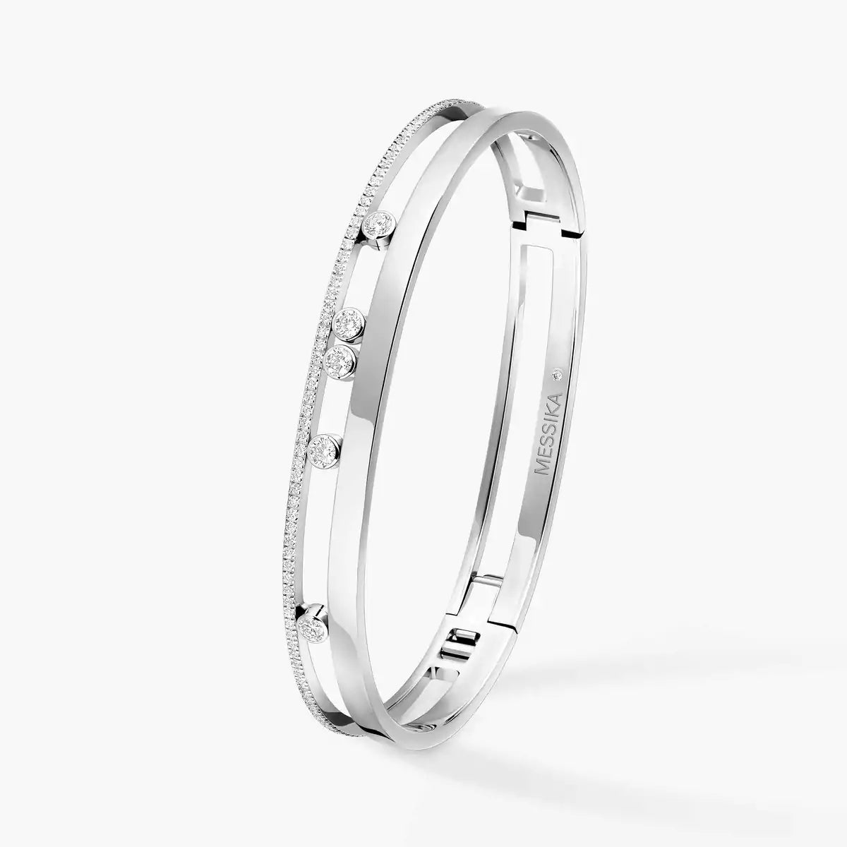 [Renovia Jewelry]Move Romane Diamond Bangle Bracelet