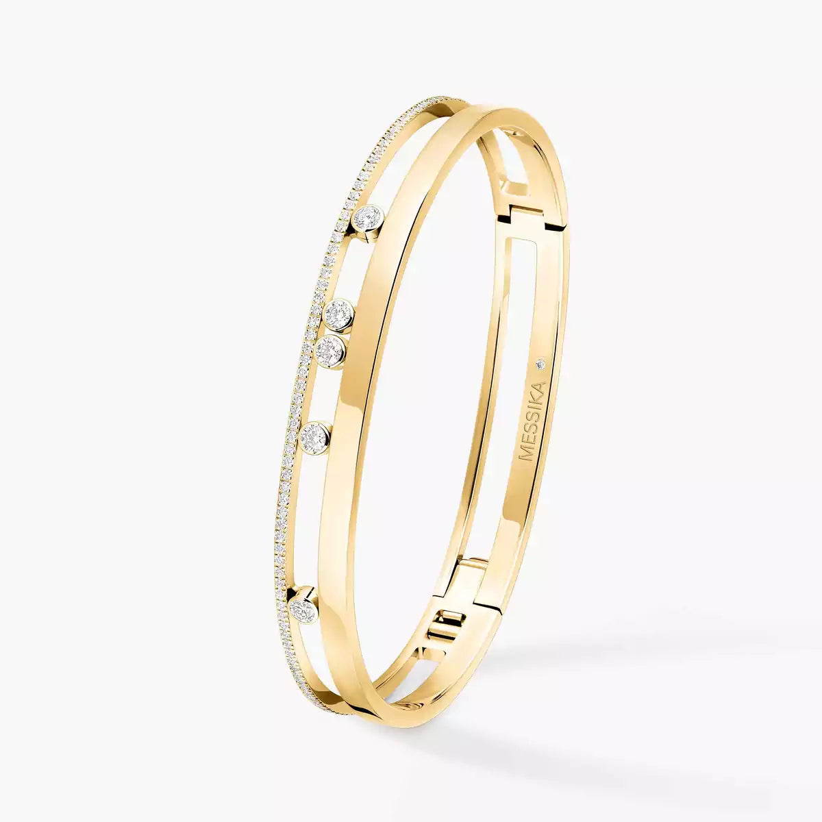[Renovia Jewelry]Move Romane Diamond Bangle Bracelet