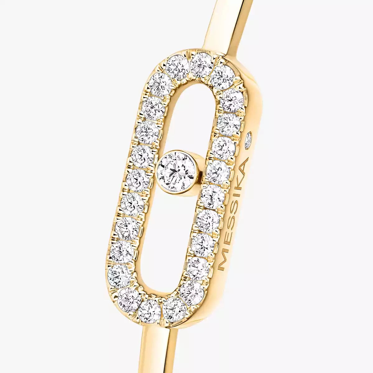[Renovia Jewelry]Move Uno pavé flex bangle medium