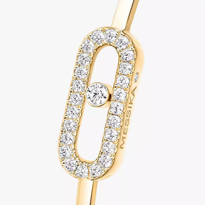 [Renovia Jewelry]Move Uno pavé flex bangle medium