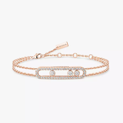 [Renovia Jewelry] Move Classique pavé bracelet
