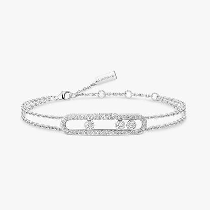 [Renovia Jewelry] Move Classique pavé bracelet