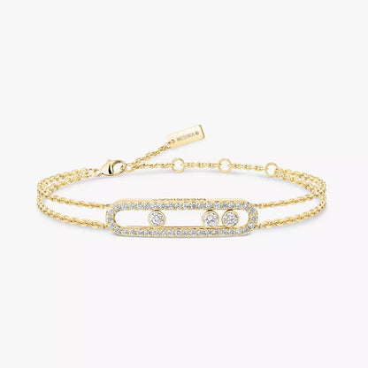 [Renovia Jewelry] Move Classique pavé bracelet