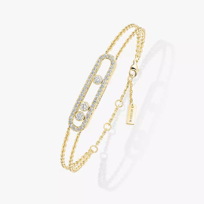 [Renovia Jewelry] Move Classique pavé bracelet