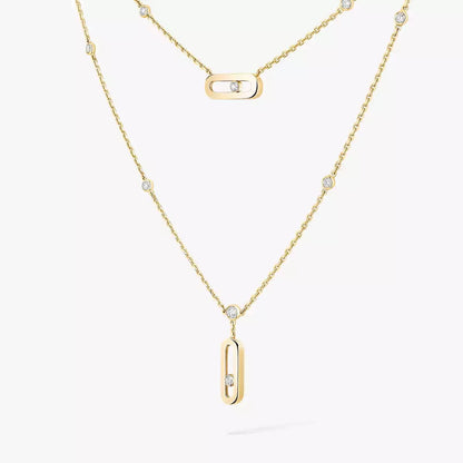 [Renovia Jewelry] Move Uno Diamond Necklace