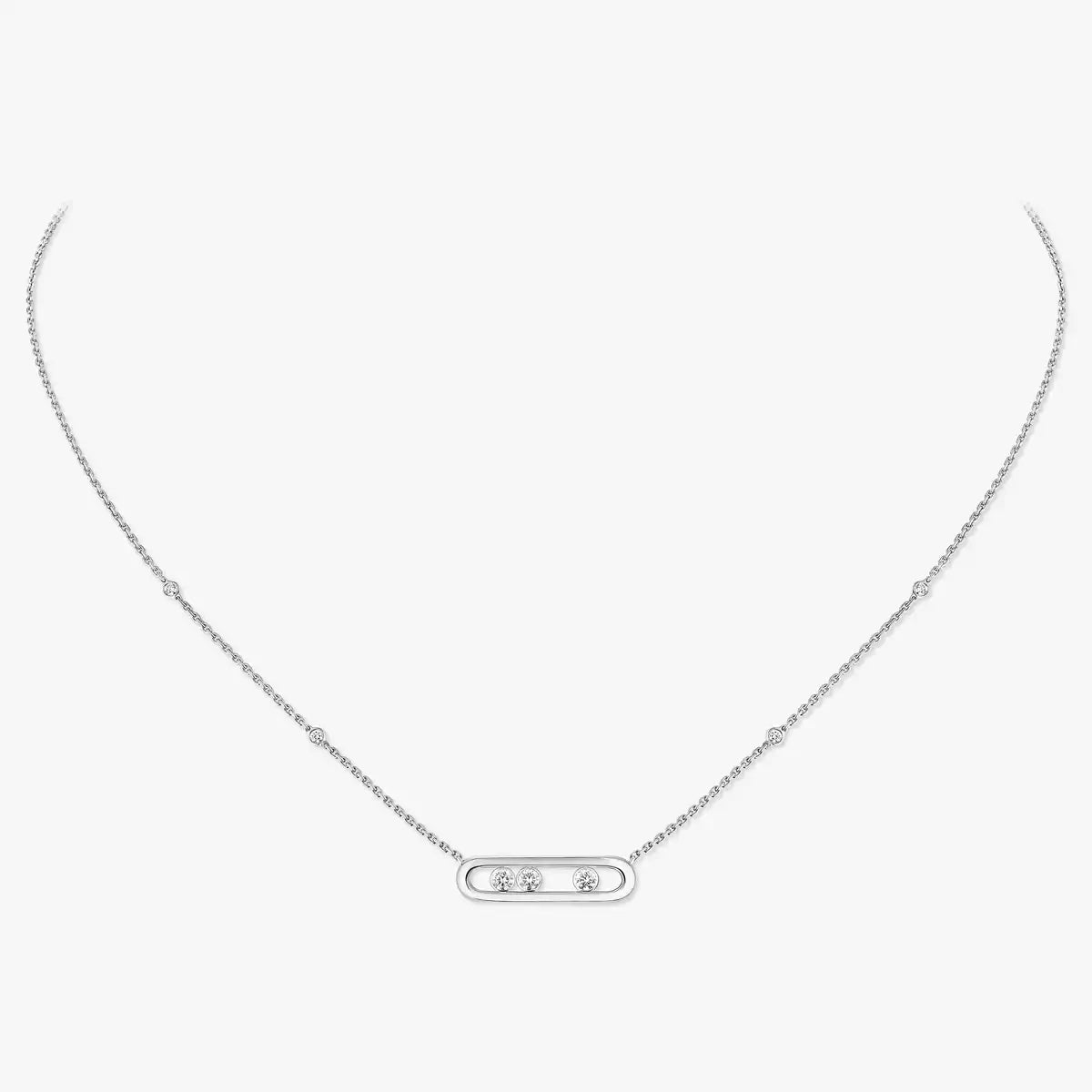 [Renovia Jewelry] Baby Move Gold Diamond Necklace