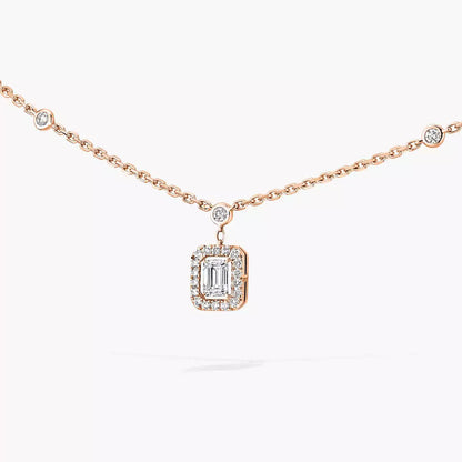 [Renovia Jewelry]My Twin Diamond Necklace in Silver