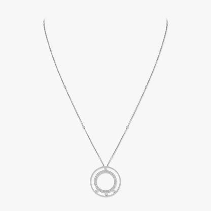 [Renovia Jewelry]Move Romane Long Pave_-Set Diamond Necklace