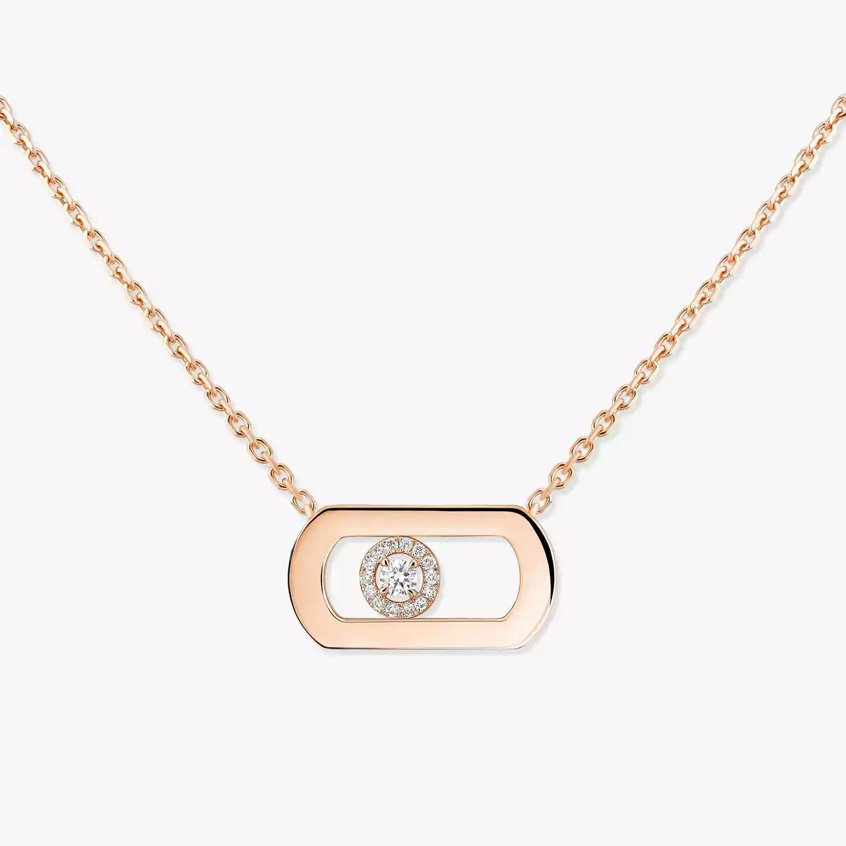 [Renovia Jewelry]So Move Diamond Necklace in Gold