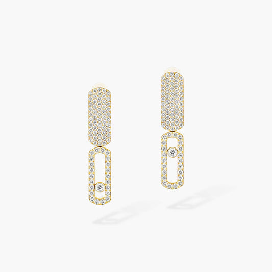 [Renovia Jewelry]Imperial Move SM Diamond Earrings