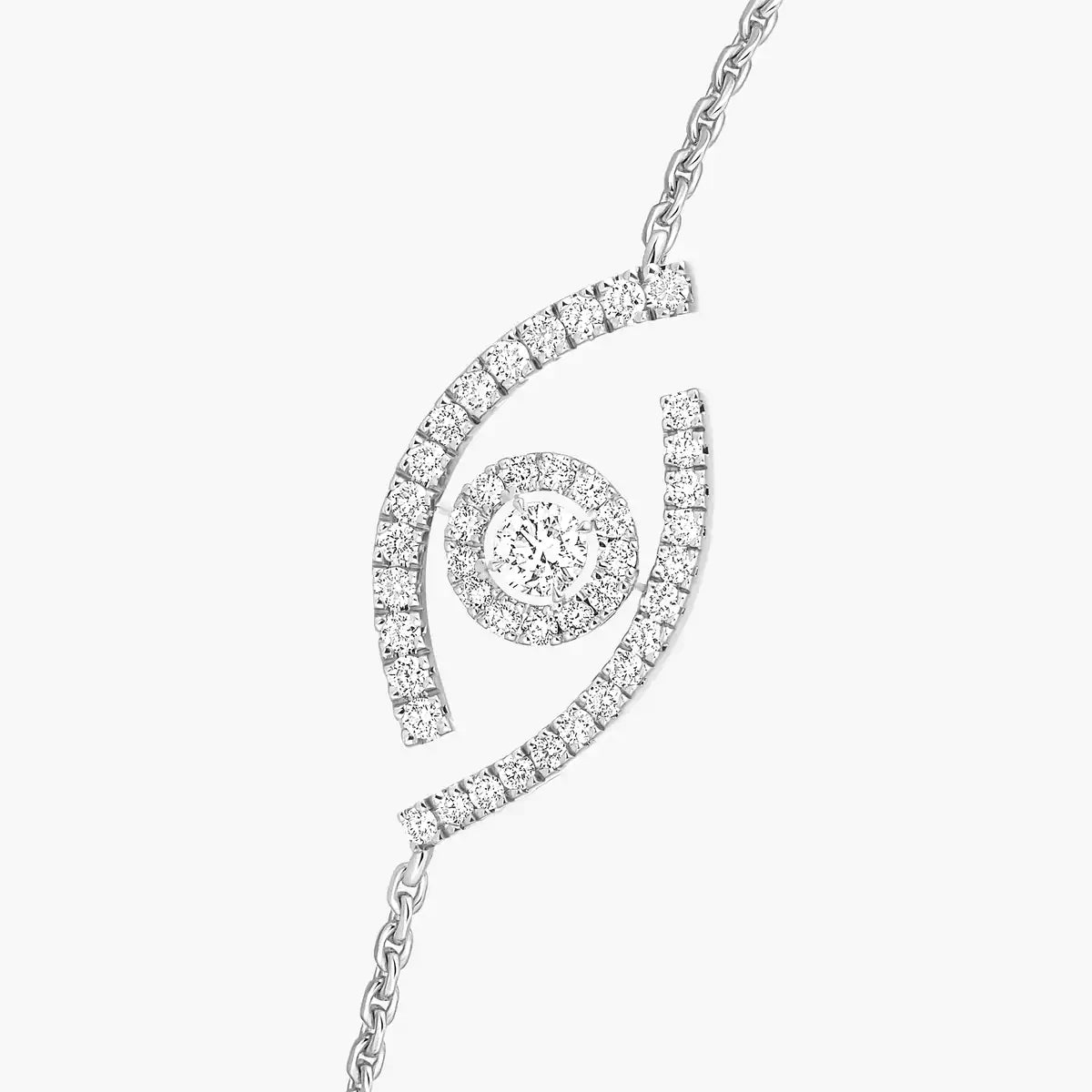 [Renovia Jewelry]Lucky Eye Pave-Set Diamond Bracelet