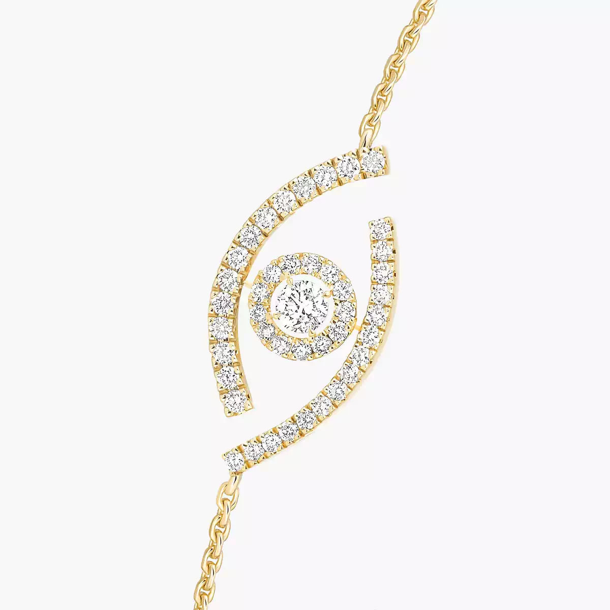 [Renovia Jewelry]Lucky Eye Pave-Set Diamond Bracelet