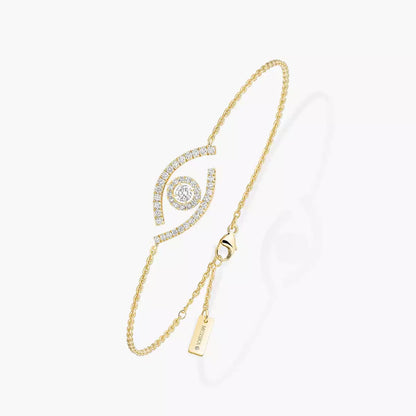 [Renovia Jewelry]Lucky Eye Pave-Set Diamond Bracelet