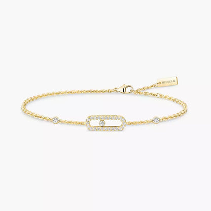 [Renovia Jewelry]Move Uno Diamond Bracelet