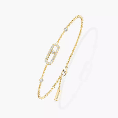 [Renovia Jewelry]Move Uno Diamond Bracelet