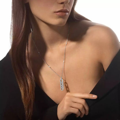 [Renovia Jewelry]Diamond Necklace Move 10Th