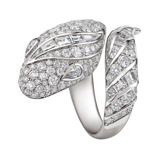 [Renovia Jewelry]BRAND NEW LUXURY SILVER SNAKE RING
