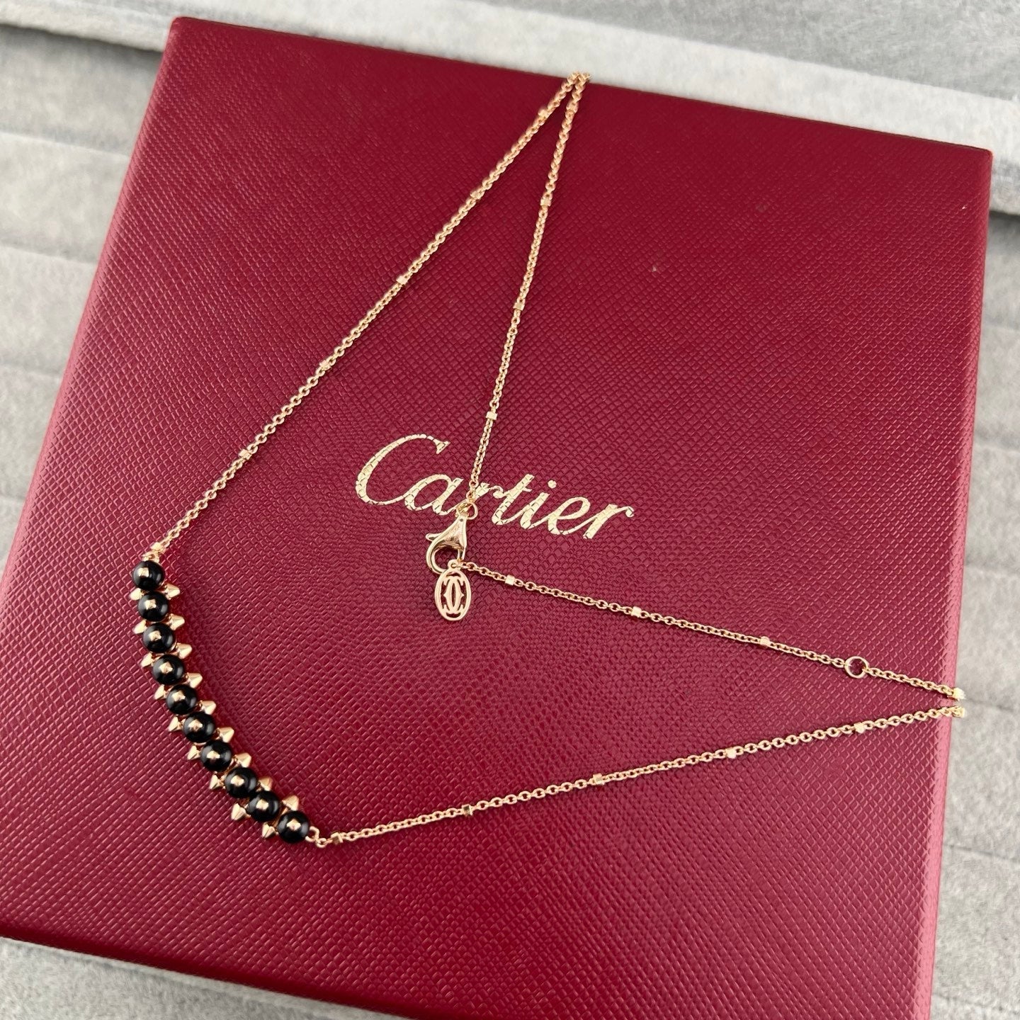 [Renovia Jewelry]NEW STUD COLORED GEM PENDANT NECKLACE