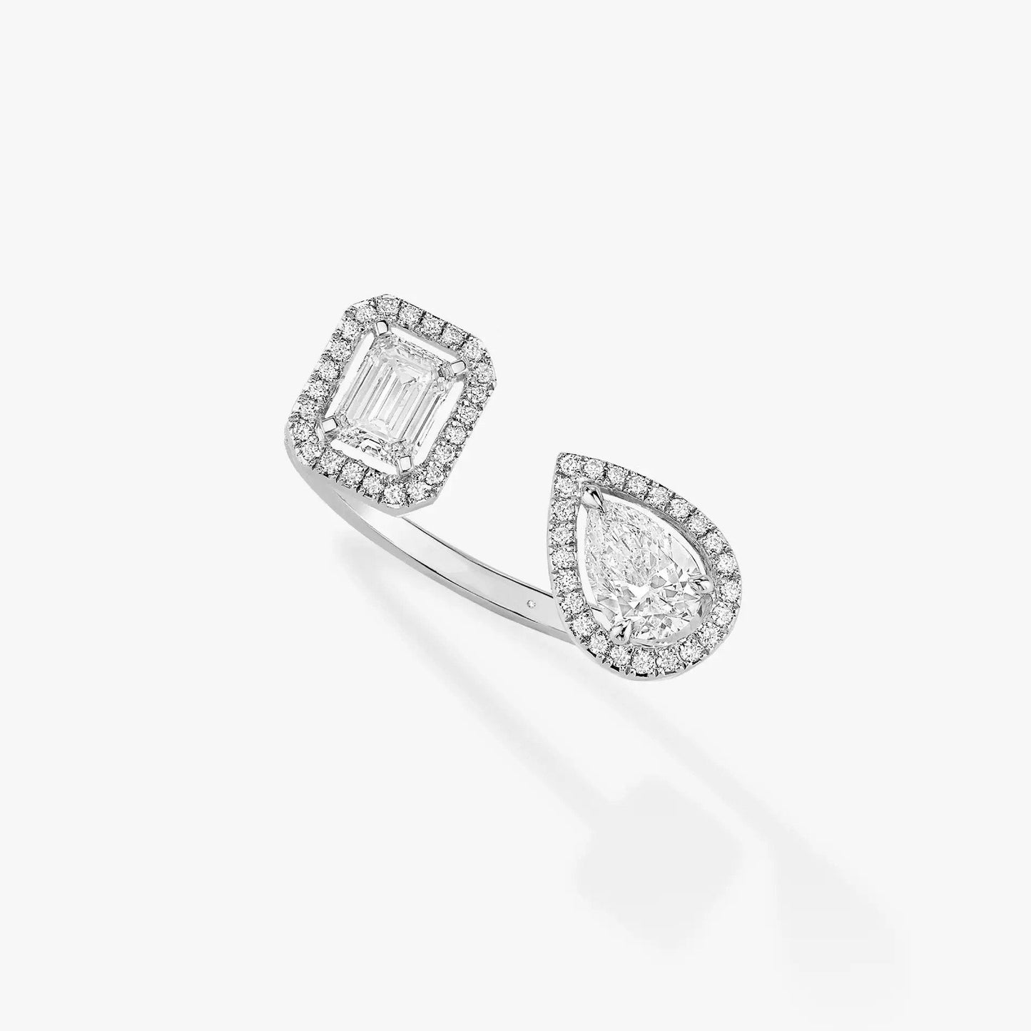 [Renovia Jewelry]MY TWIN TOI & MOI SILVER DIAMOND RING