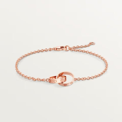 [Renovia Jewelry]LOVE BRACELET DOUBLE RING