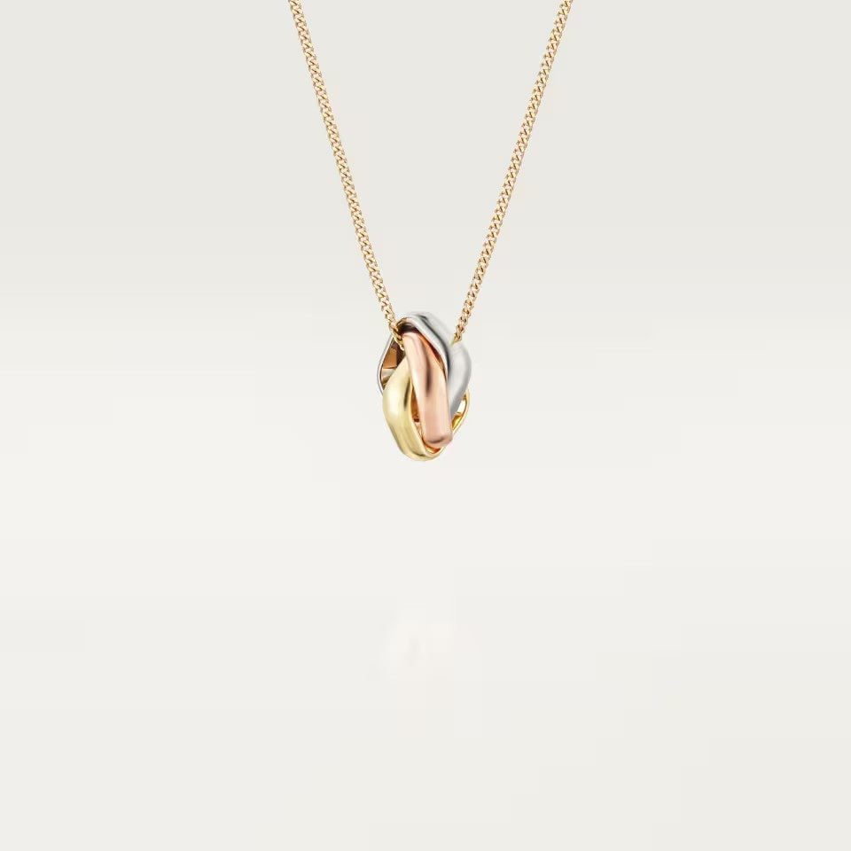 [Renovia Jewelry]TRINITY CUSHION NECKLACE COLLECTION