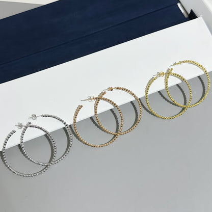 [Renovia Jewelry] SMOOTH BEAD STUD EARRINGS