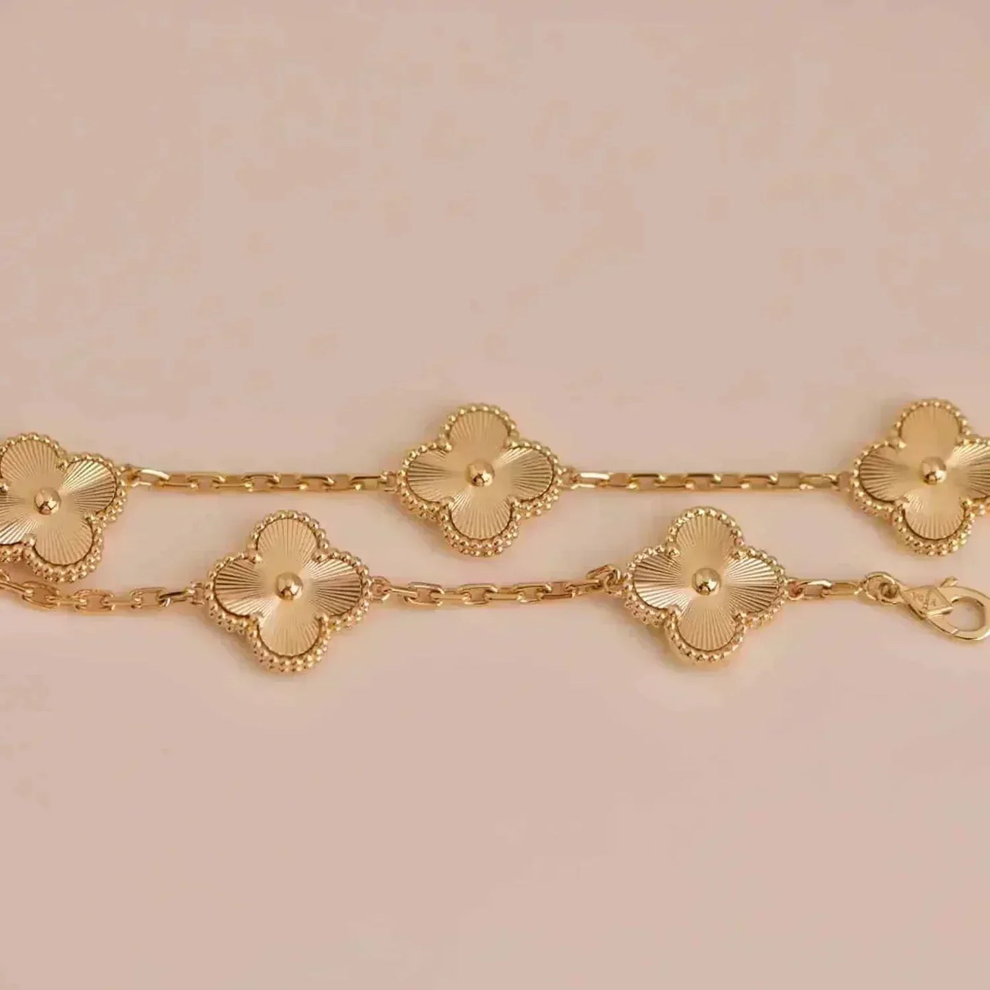 [Renovia Jewelry] CLOVER 5 MOTIF LASER BRACELET COLLECTION