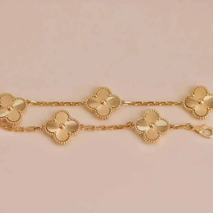 [Renovia Jewelry] CLOVER 5 MOTIF LASER BRACELET COLLECTION