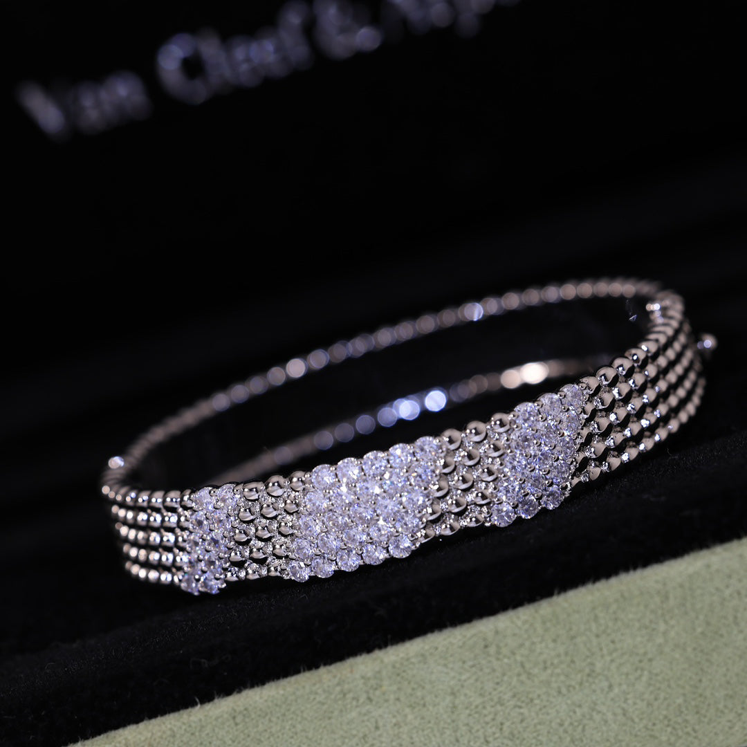 [Renovia Jewelry]  FIVE-ROW DIAMOND BRACELET