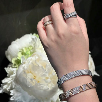 [Renovia Jewelry]  FIVE-ROW DIAMOND BRACELET