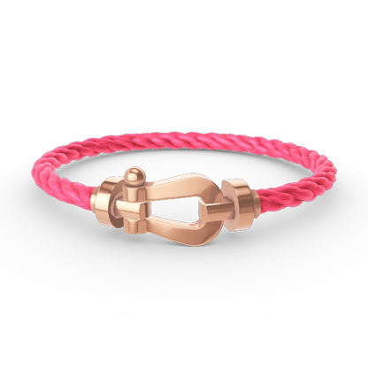 [Renovia Jewelry]FORCE LARGE HORSESHOE NO DIAMOND BRACELET ROSE GOLD