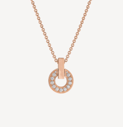 [Renovia Jewelry]GARI NECKLACE PINK GOLD DIAMOND
