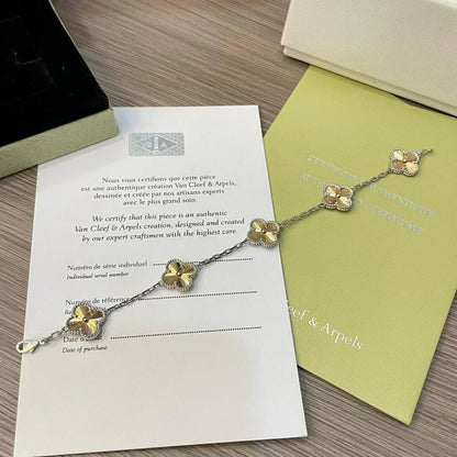 [Renovia Jewelry] CLOVER 5 MOTIF LASER BRACELET COLLECTION