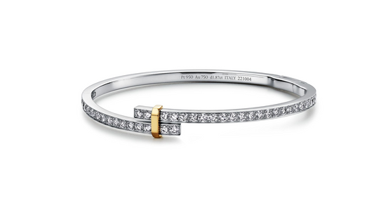 [Renovia Jewelry]EDGE DIAMOND GOLD SILVER BRACELET