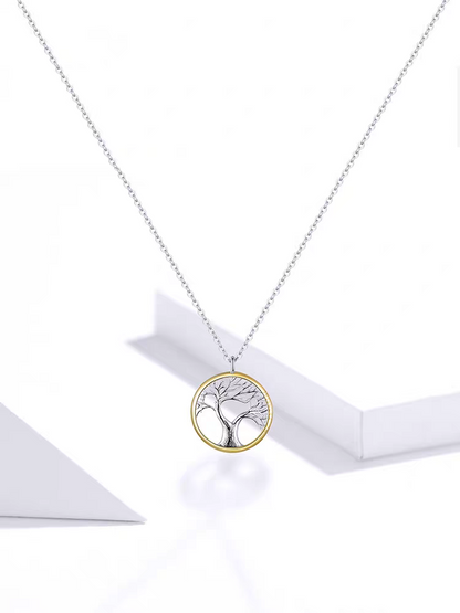 Life Tree Silver Necklace