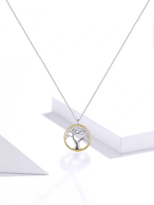 Life Tree Silver Necklace