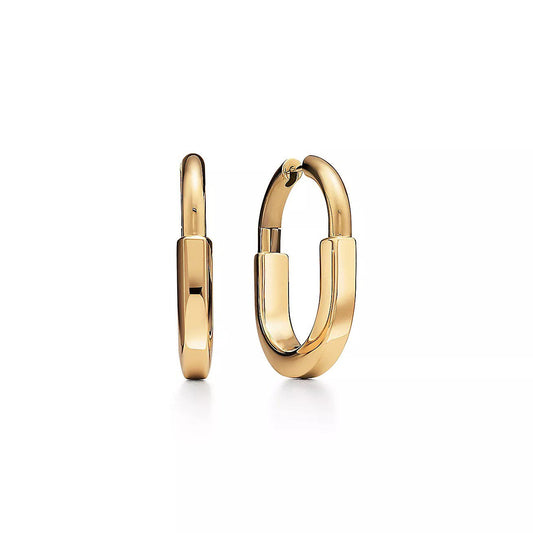 [Renovia Jewelry]LOCK MEDIUM EARRINGS